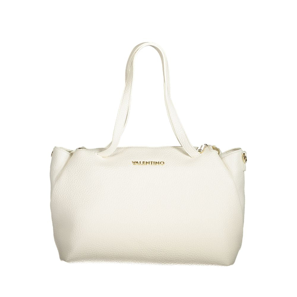 Mario Valentino White Polyethylene Women Handbag by Mario Valentino
