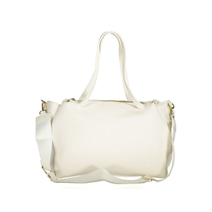 Mario Valentino White Polyethylene Women Handbag by Mario Valentino