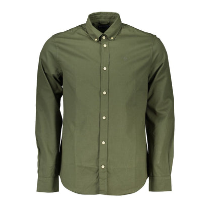 North Sails Green Cotton Men Shirt by North Sails