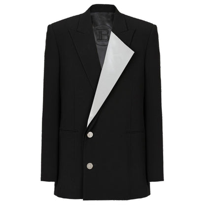Blazer Balmain en viscose noire