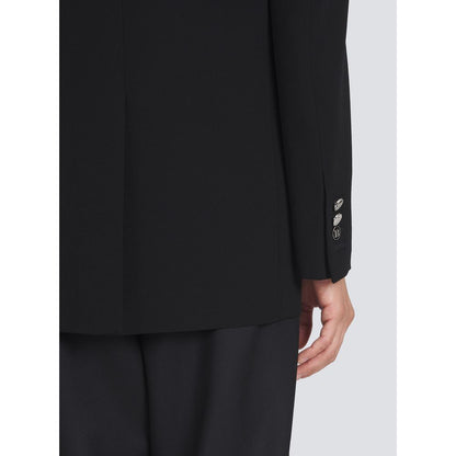 Blazer Balmain en viscose noire