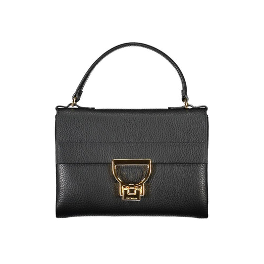 Sac à main Coccinelle en cuir noir pour femme