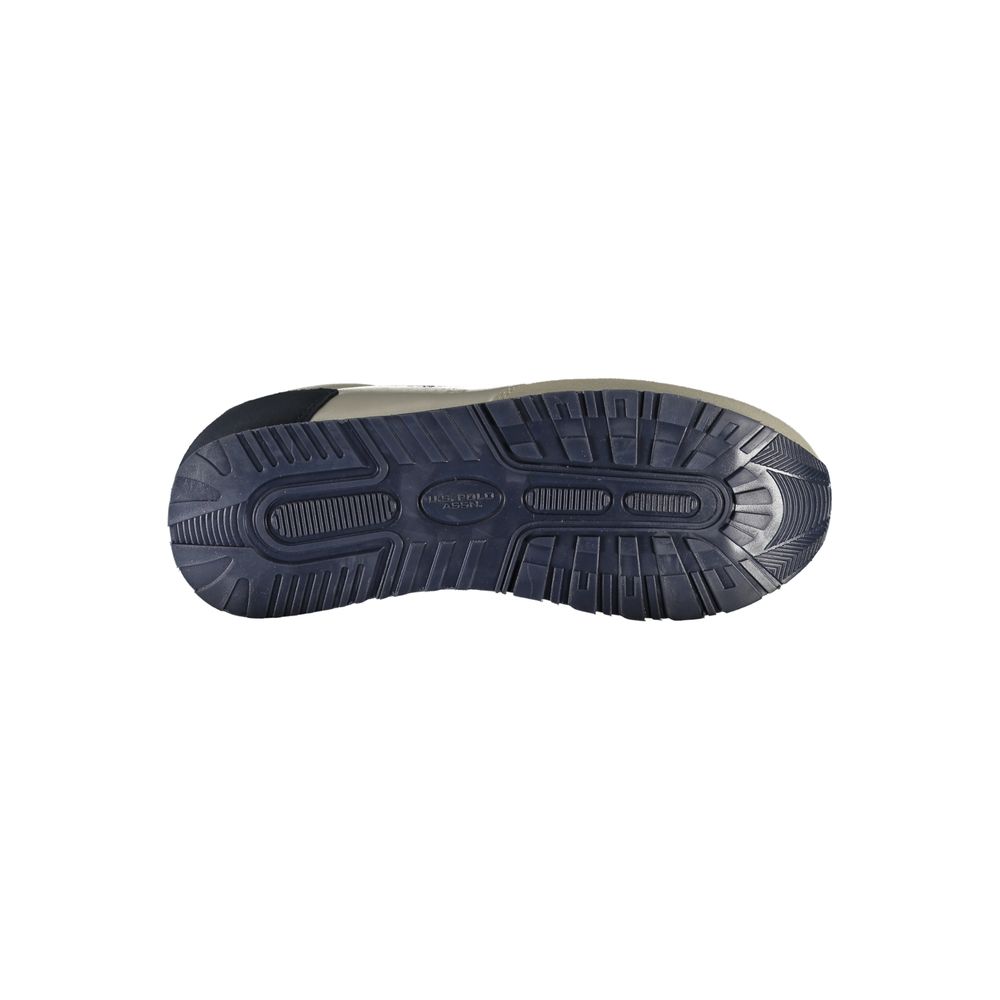 U.S. POLO ASSN. Silver Polyester Women Sneaker by U.S. POLO ASSN.