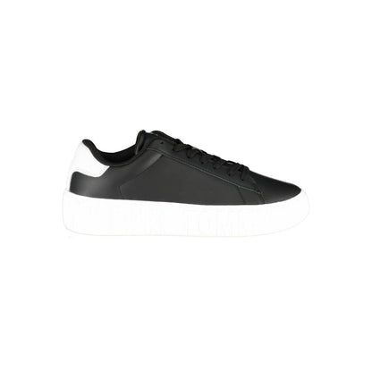 Tommy Hilfiger Black Polyethylene Men Sneaker by Tommy Hilfiger