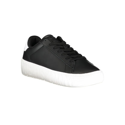 Tommy Hilfiger Black Polyethylene Men Sneaker by Tommy Hilfiger