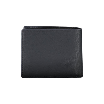 Portefeuille homme en cuir bleu Tommy Hilfiger