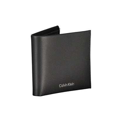 Portefeuille élégant à deux compartiments en cuir Calvin Klein