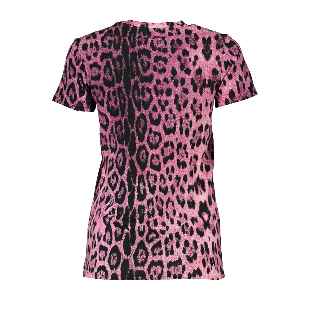Cavalli Class Pink Cotton Tops & T-Shirt by Cavalli Class