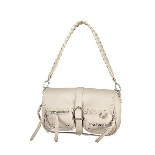 Desigual White Polyethylene Handbag by Desigual