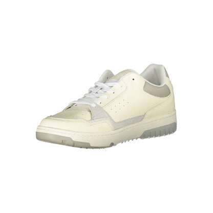 Tommy Hilfiger Beige Sports Sneakers with Unique Embroidery by Tommy Hilfiger