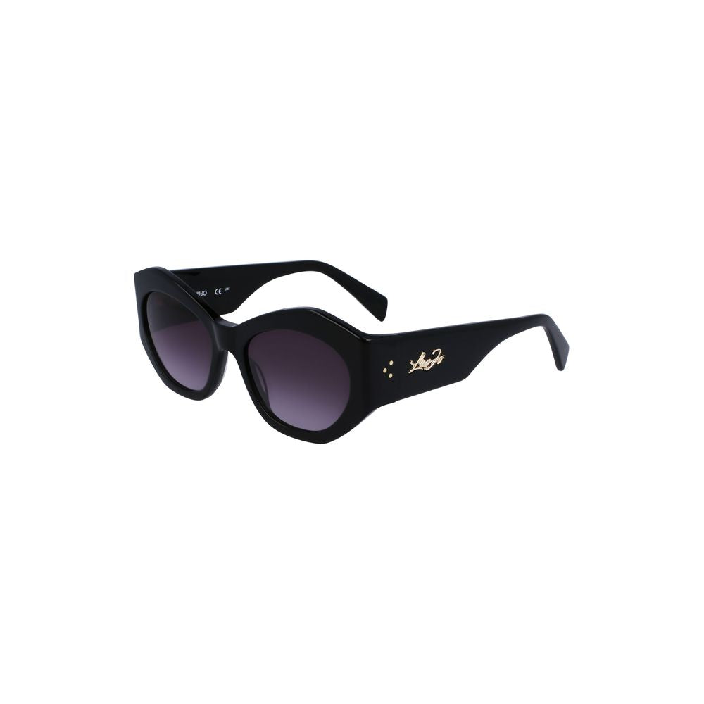 Liu Jo "Black Acetate Women Sunglasses" by Liu Jo