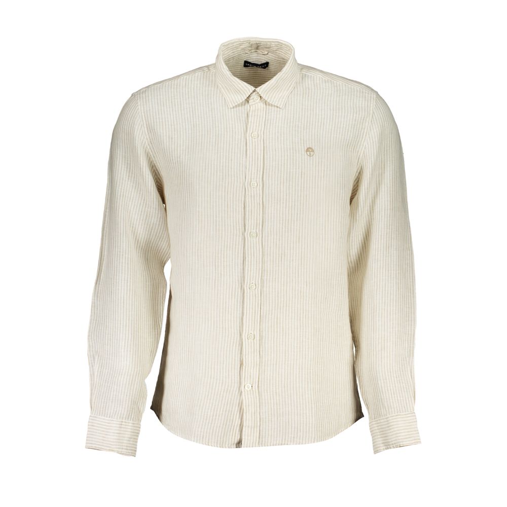 North Sails Beige Linen Shirt by North Sails
