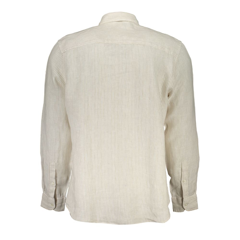 North Sails Beige Linen Shirt by North Sails