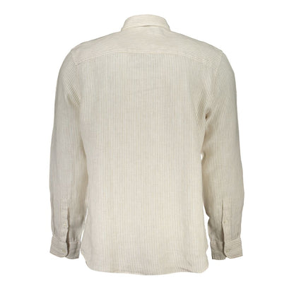 North Sails Beige Linen Shirt by North Sails