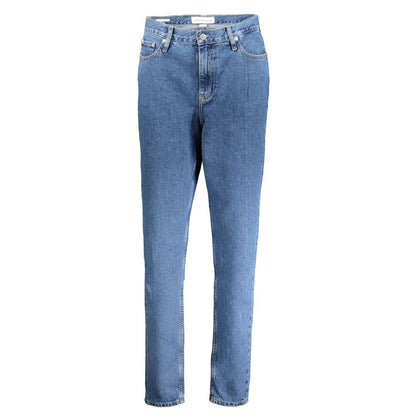 Calvin Klein Blue Cotton Jeans & Pant by Calvin Klein