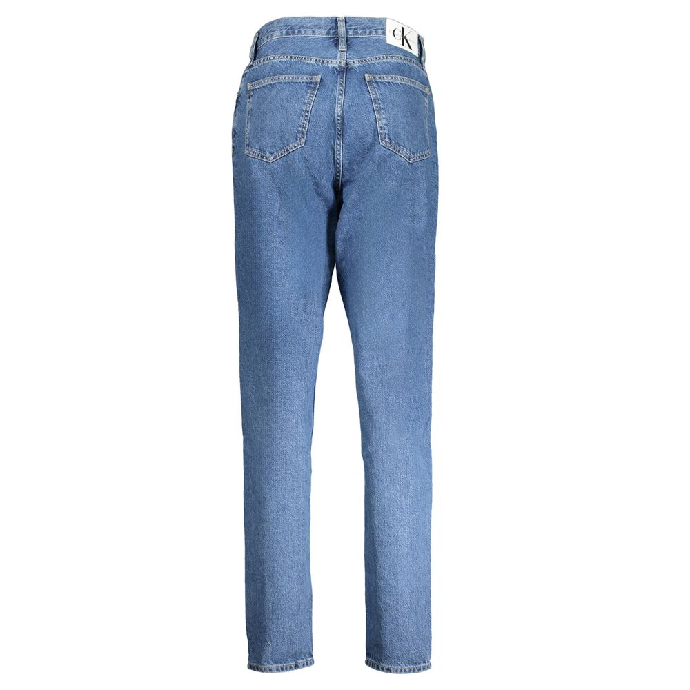Calvin Klein Blue Cotton Jeans & Pant by Calvin Klein