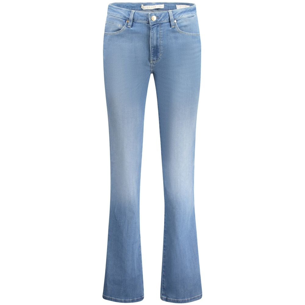 Guess Jeans Light Blue Cotton Women Jeans by Guess Jeans