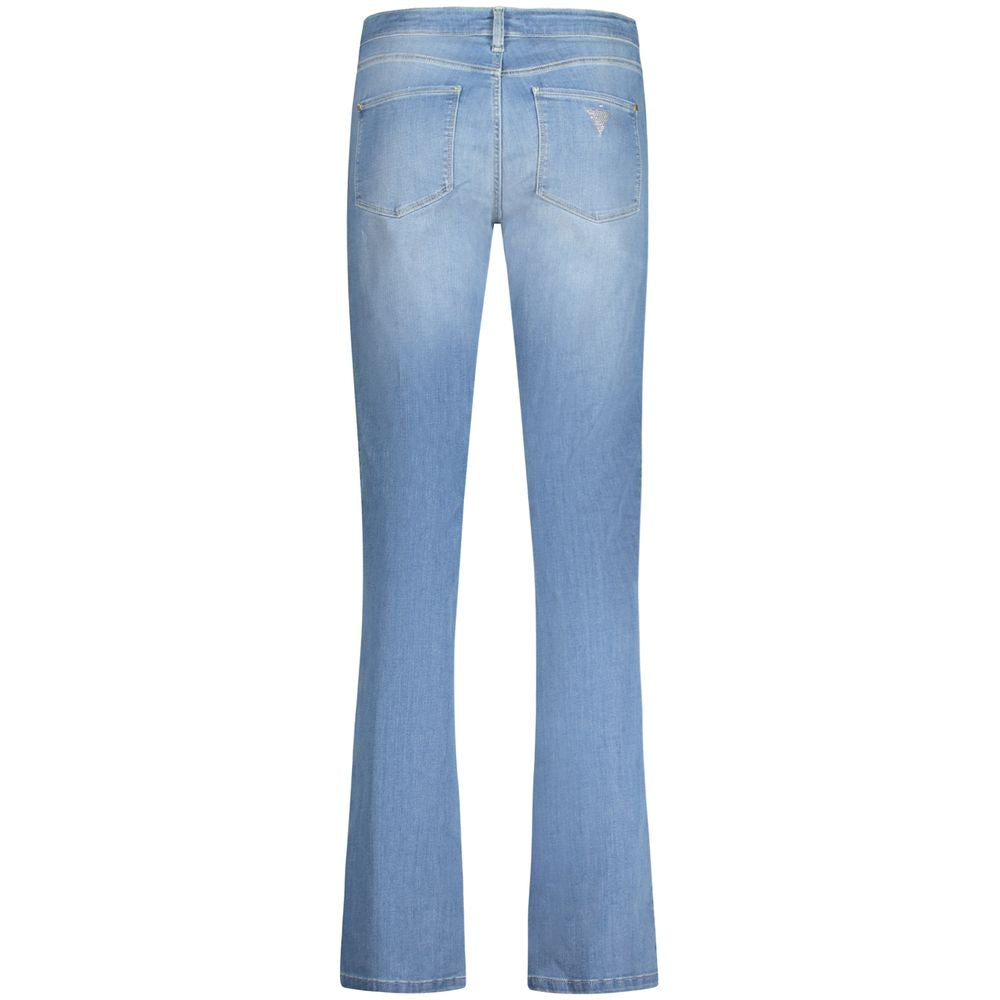 Guess Jeans Light Blue Cotton Women Jeans by Guess Jeans