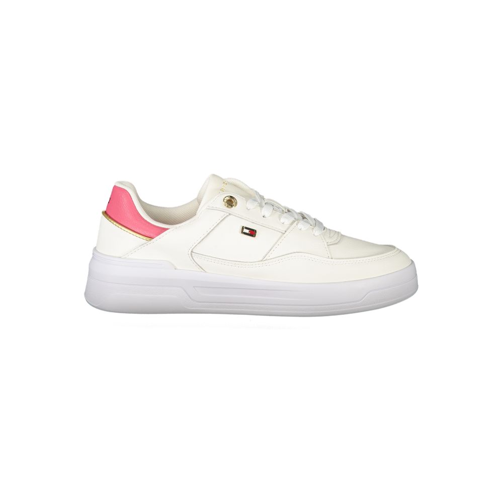 Tommy Hilfiger White Polyethylene Women Sneaker by Tommy Hilfiger