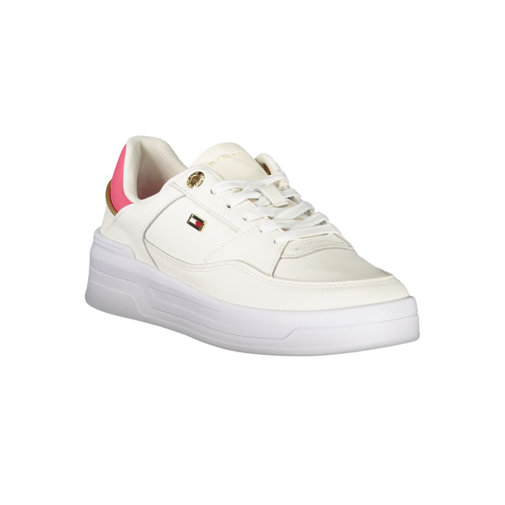 Tommy Hilfiger White Polyethylene Women Sneaker by Tommy Hilfiger