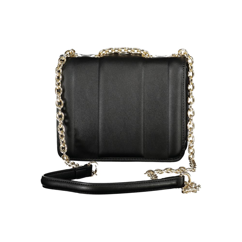 Mario Valentino Black Polyethylene Women Handbag by Mario Valentino