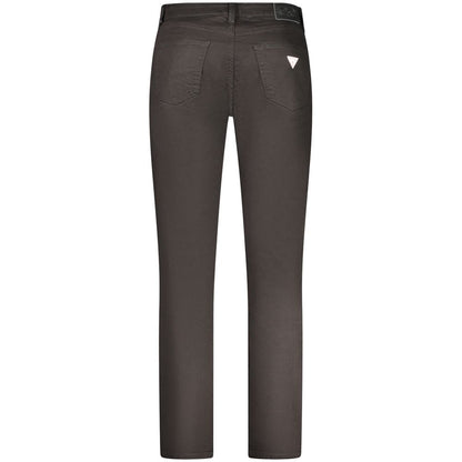 Guess Jeans Black Cotton Men Slim Jean by Guess Jeans
