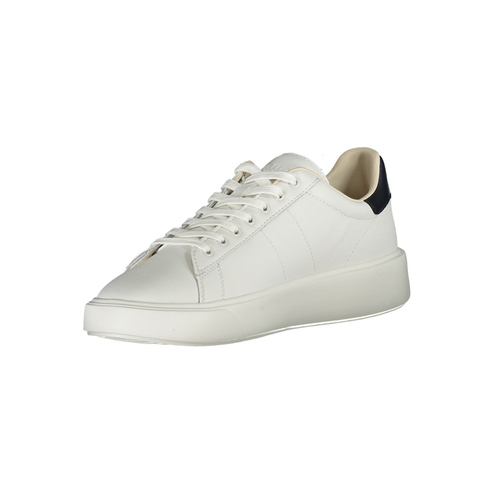 Blauer White Polyethylene Men Sneaker by Blauer