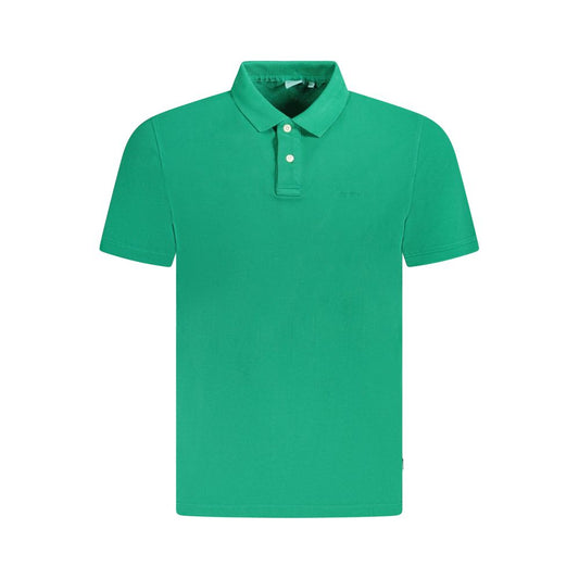 Polo en coton vert Pepe Jeans