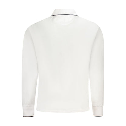 North Sails White Cotton Men Polo Shirt by North Sails