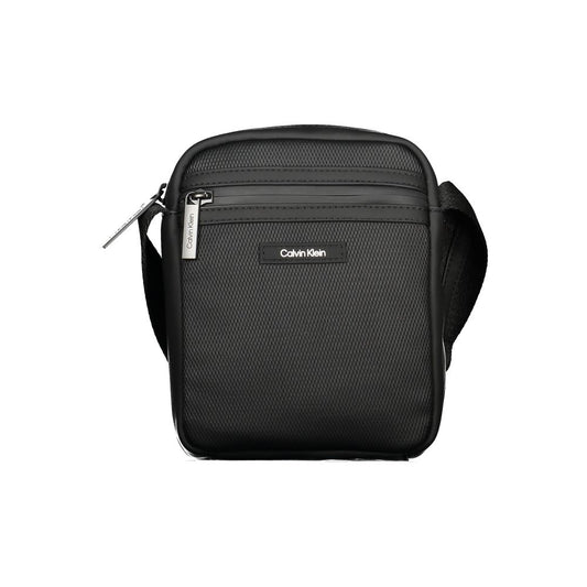 Sac à bandoulière en polyester noir Calvin Klein