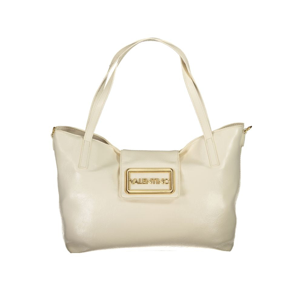 Mario Valentino Beige Polyethylene Women Handbag by Mario Valentino
