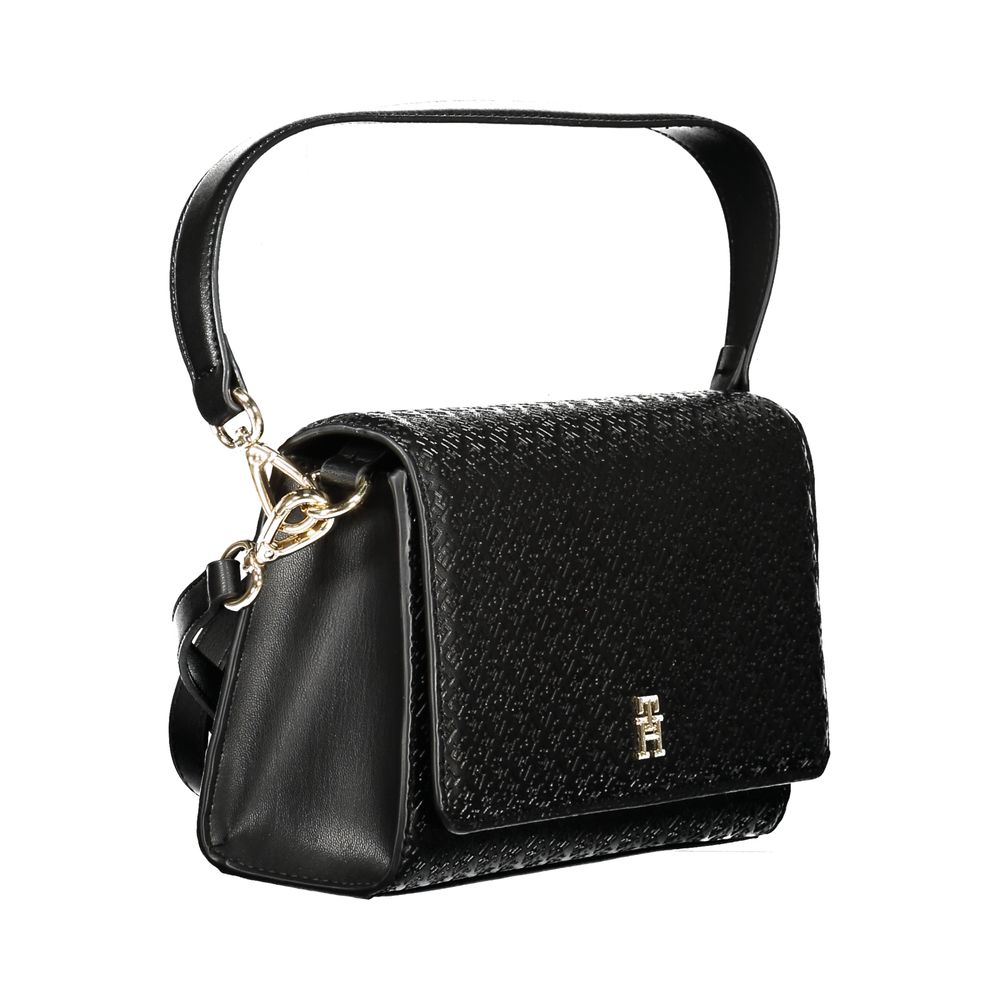 Tommy Hilfiger Black Polyethylene Women Handbag by Tommy Hilfiger