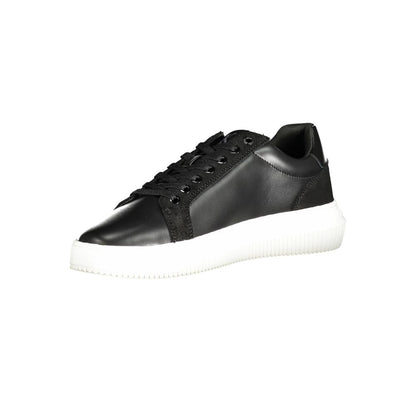 Calvin Klein Black Polyester Sneaker by Calvin Klein