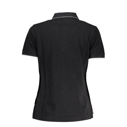 Polo Napapijri en coton noir pour femme