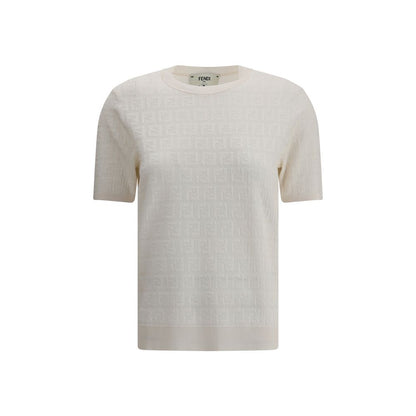 T-shirt en tricot Fendi