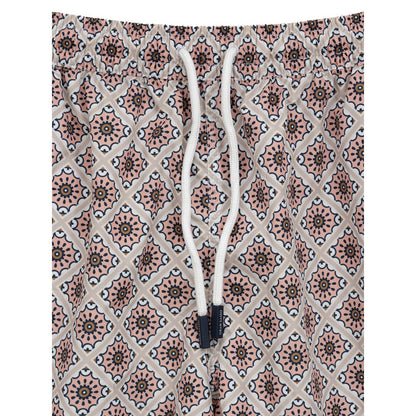 Short de bain en polyester rose Gran Sasso