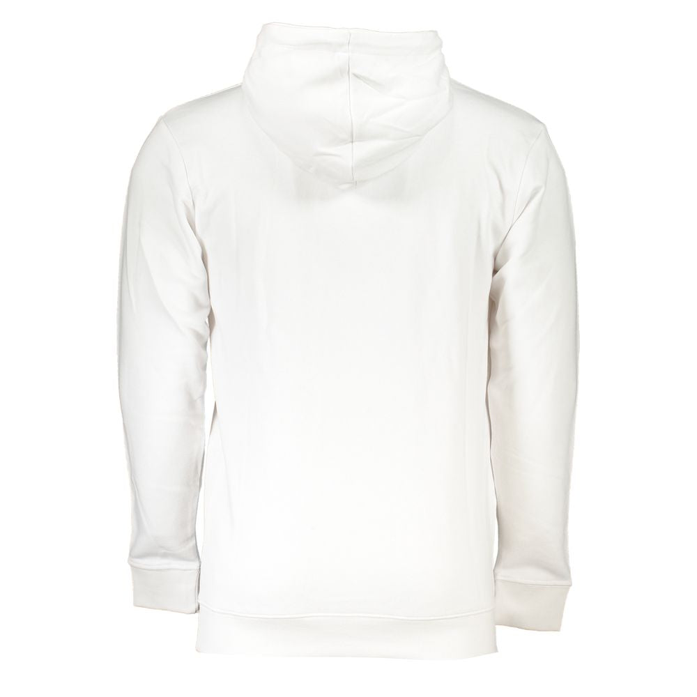 Cavalli Class White Cotton Men Sweater by Cavalli Class