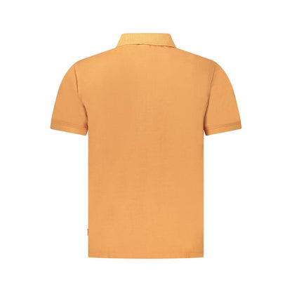 Pepe Jeans Orange Cotton Men Polo Shirt by Pepe Jeans