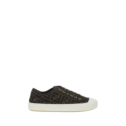 Baskets monochromes Fendi