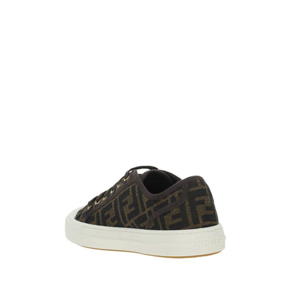 Baskets monochromes Fendi