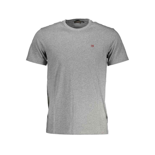 Napapijri Brown Cotton Men T-Shirt