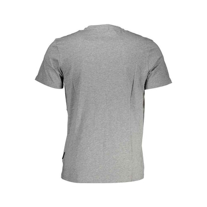 Napapijri Brown Cotton Men T-Shirt