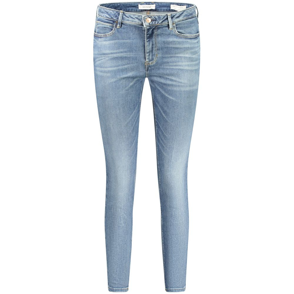 Guess Jeans Blue Cotton Jeans & Pant by Guess Jeans