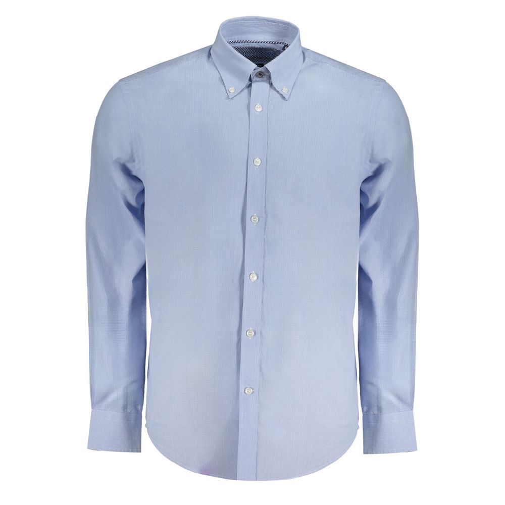 Harmont & Blaine Light Blue Cotton Men Shirt by Harmont & Blaine
