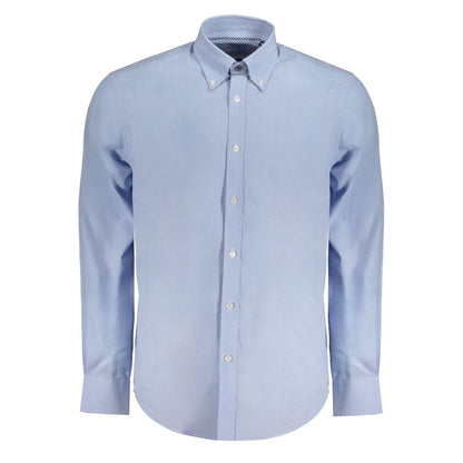 Harmont & Blaine Light Blue Cotton Men Shirt by Harmont & Blaine