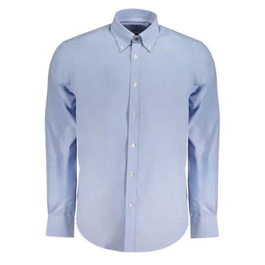 Harmont & Blaine Light Blue Cotton Men Shirt by Harmont & Blaine