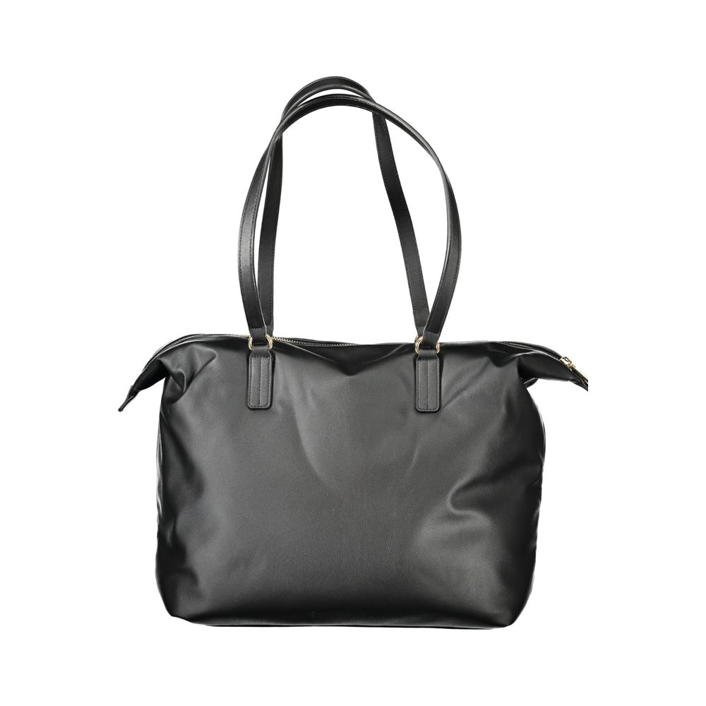 Tommy Hilfiger Black Polyester Women Handbag by Tommy Hilfiger