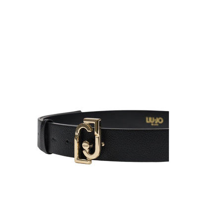 Ceinture en polyéthylène noir Liu Jo