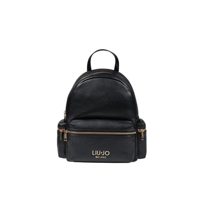 Sac à dos en polyester noir Liu Jo
