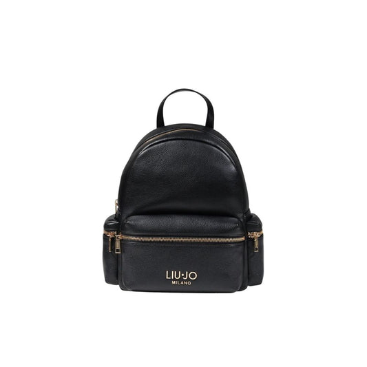 Sac à dos en polyester noir Liu Jo